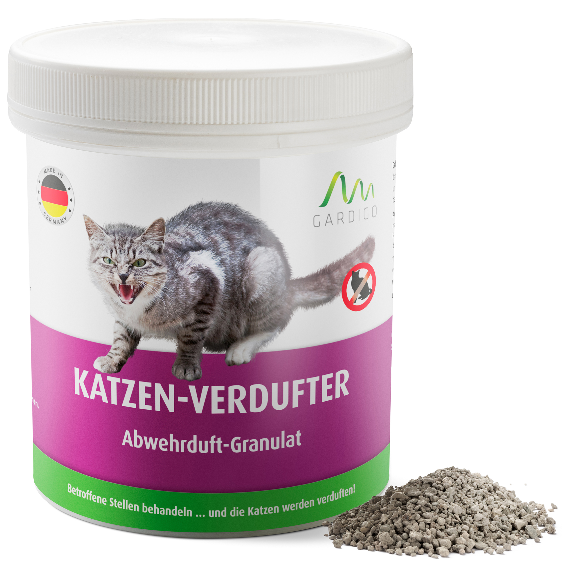 Katzen vertreiben mit Granulat