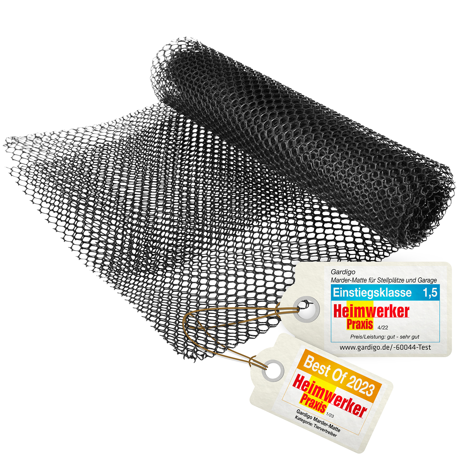 MR-Style Mardergitter Marderschutz Gitter schwarz PE HD Kunststoff  individuell zuschneidbar 190x150cm